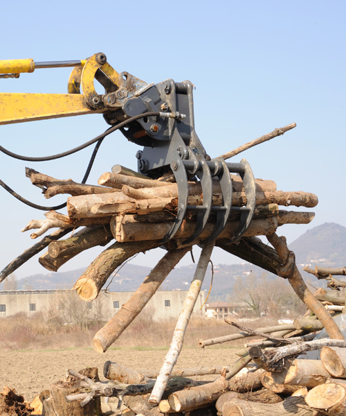 Pinza Ramaglie Idraulica