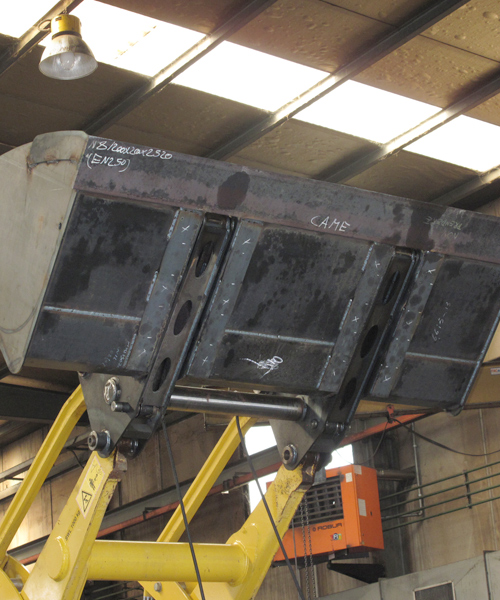 Benna Pala Alto Ribaltamento per Terne