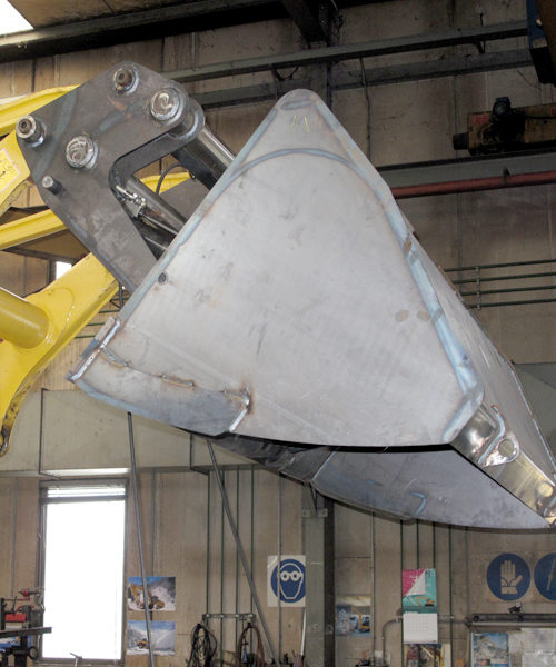 Benna Pala Alto Ribaltamento per Terne