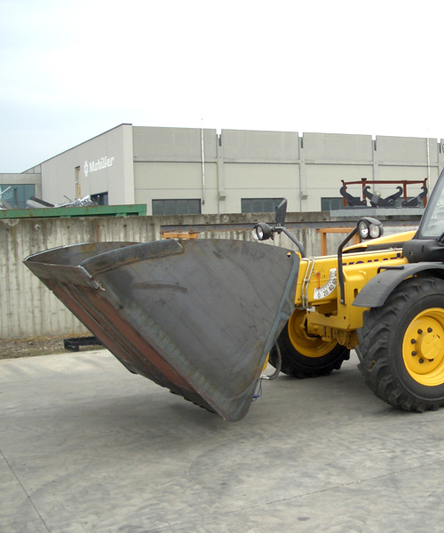 Benna Pala Grande Capacità per Sollevatori Telescopici 