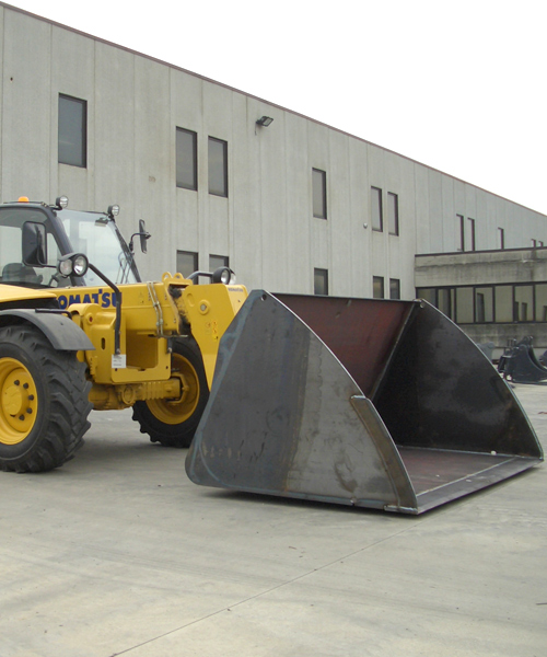 Benna Pala Grande Capacità per Sollevatori Telescopici 