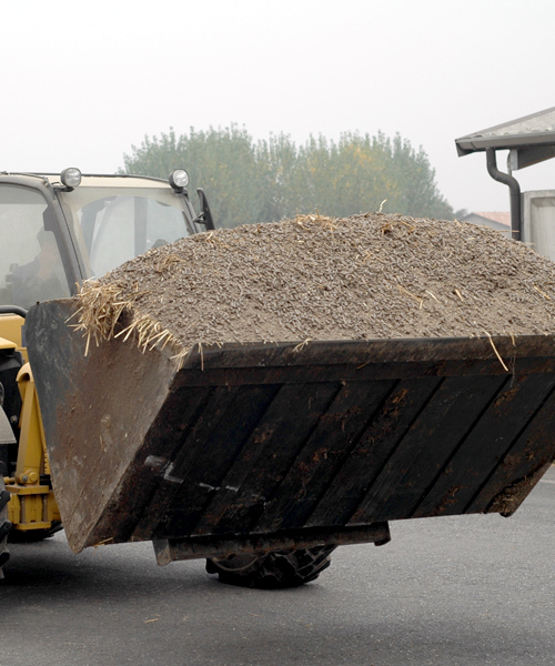 Benna Pala Grande Capacità per Sollevatori Telescopici 