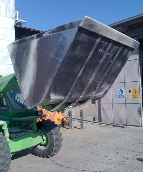 Benna Pala Grande Capacità per Sollevatori Telescopici 