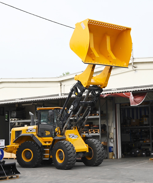 Benna Pala Alto Ribaltamento per Pale Gommate