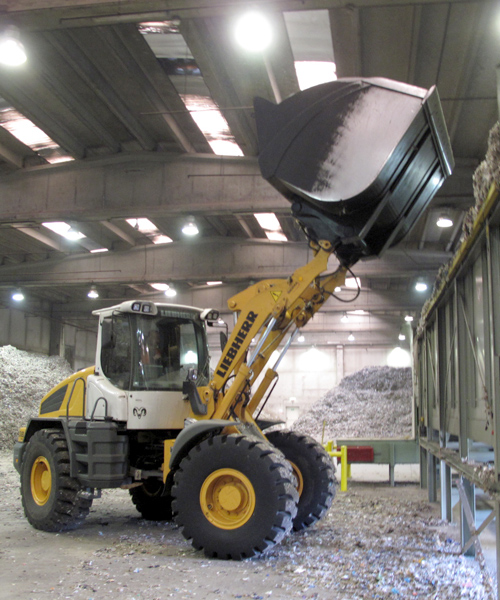 Benna Pala Alto Ribaltamento per Pale Gommate