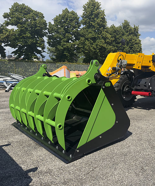 Benna pala con griffe – versione ambiente