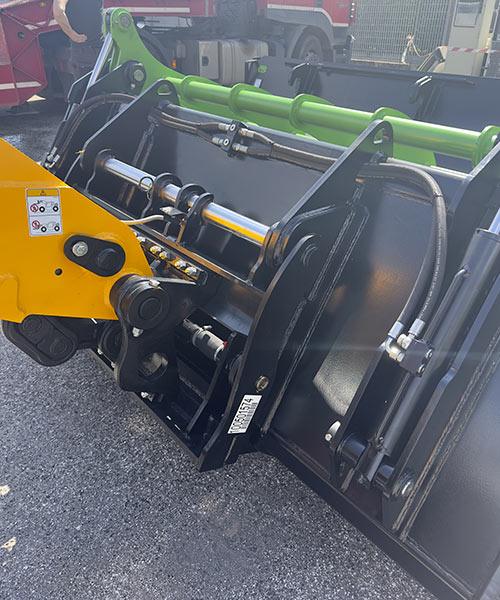 Benna pala con griffe – versione ambiente