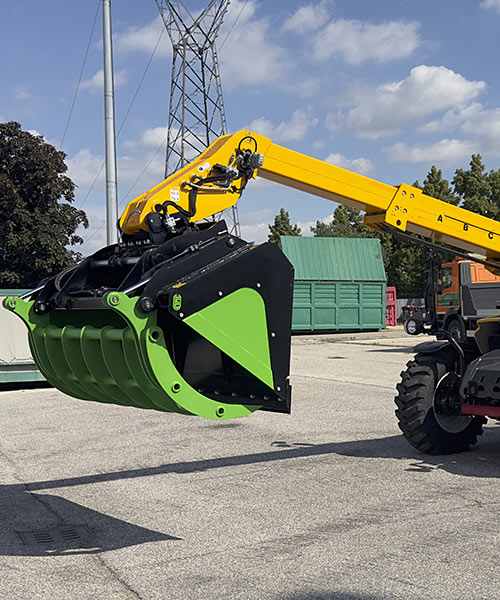 Benna pala con griffe – versione ambiente