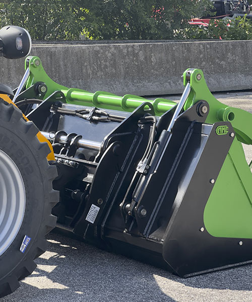 Benna pala con griffe – versione ambiente